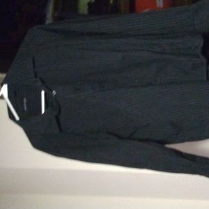 Kenneth Cole New York men's black white stripe large